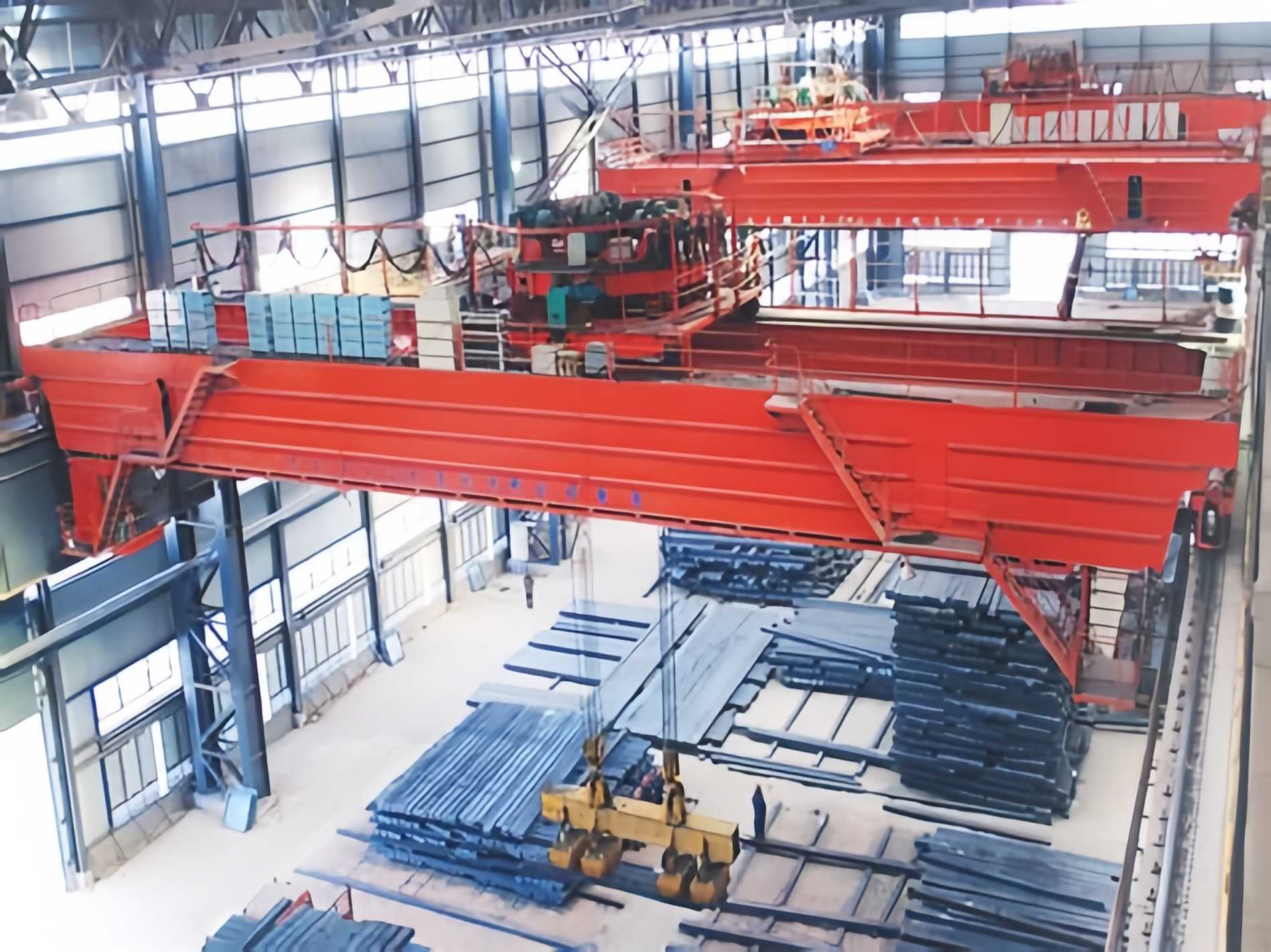 Electromagnetic Double Girder Overhead Crane