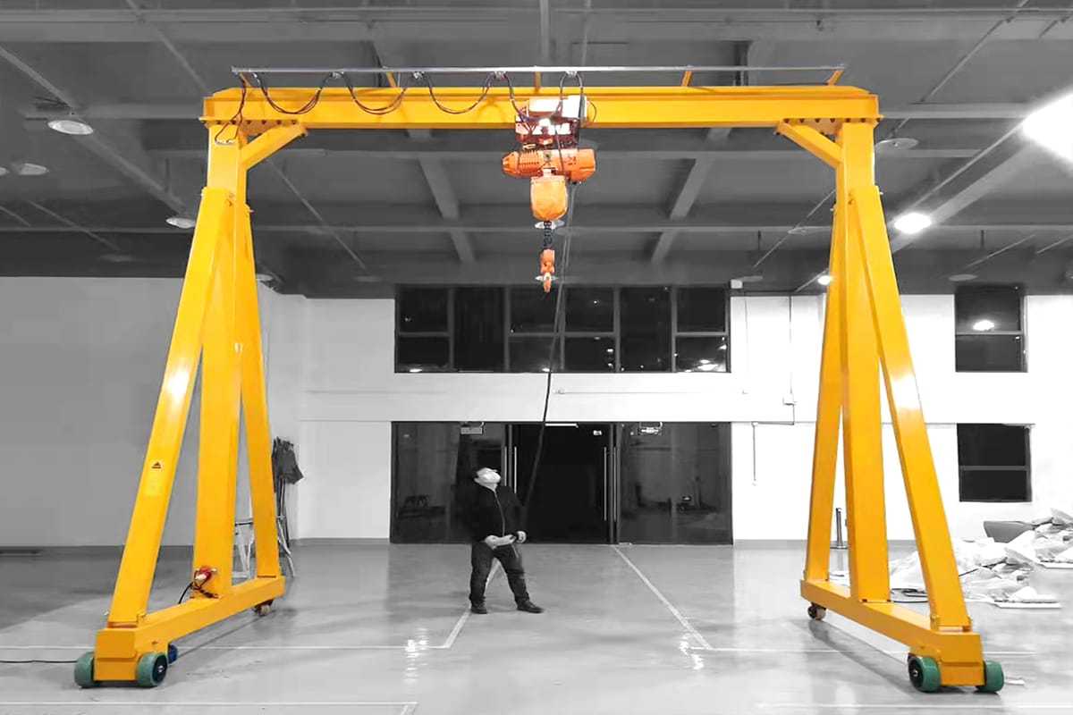 Portable Adjustable Gantry Crane