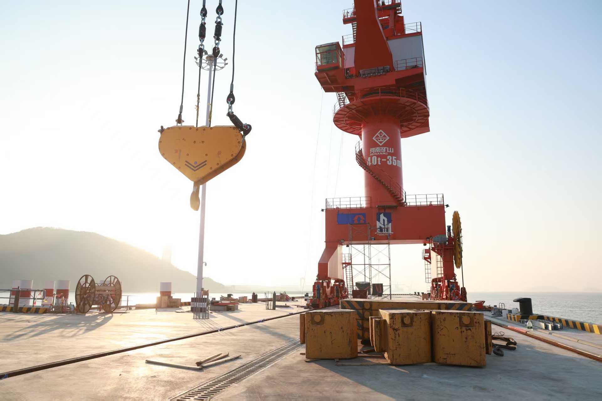 Portal Harbor Crane