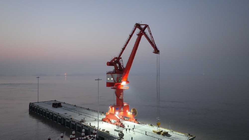 Portal Harbor Crane
