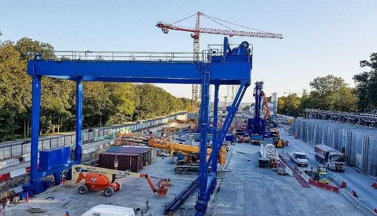 Metro Construction Gantry Crane