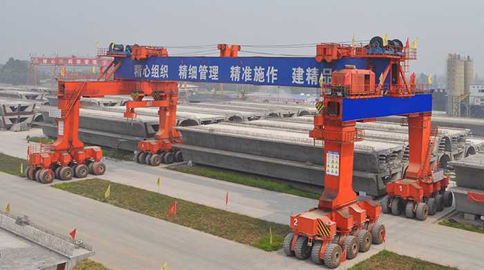 Multifunctional Gantry Crane for Bridge Construction