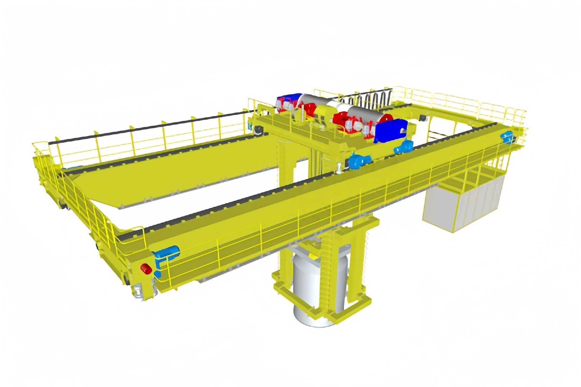Insulated Feeding Overhead Crane for Electrolytic Aluminum
