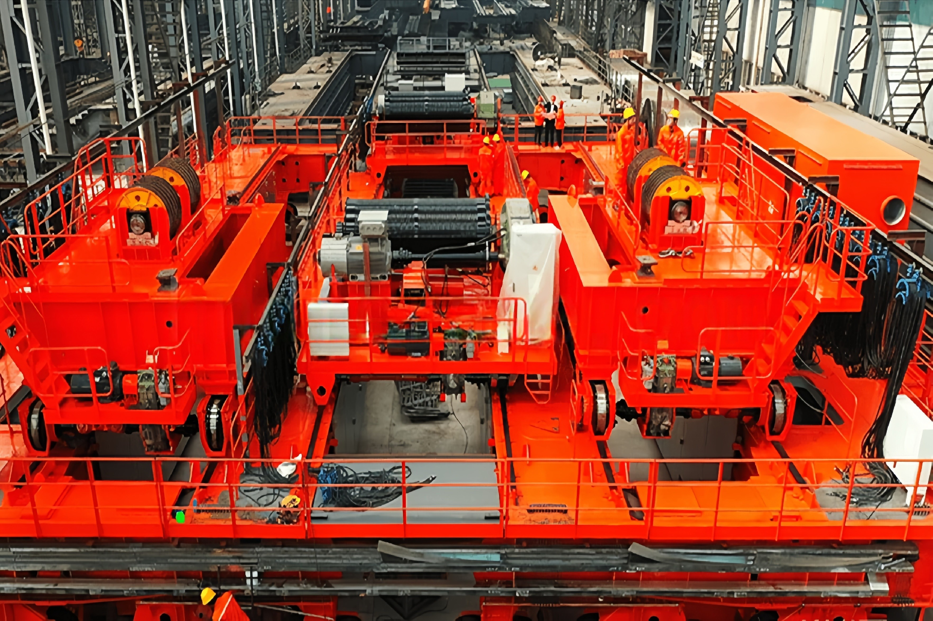 Four-Girder Cast Charging Crane