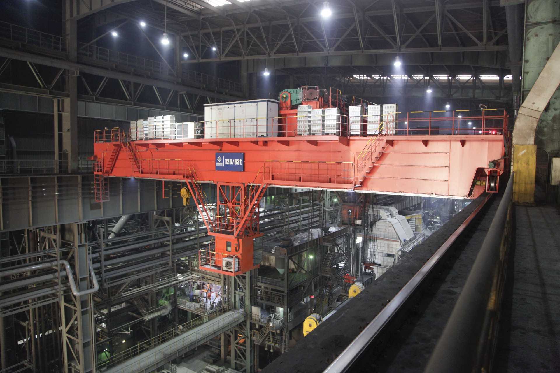 Four-Girder Cast Charging Crane
