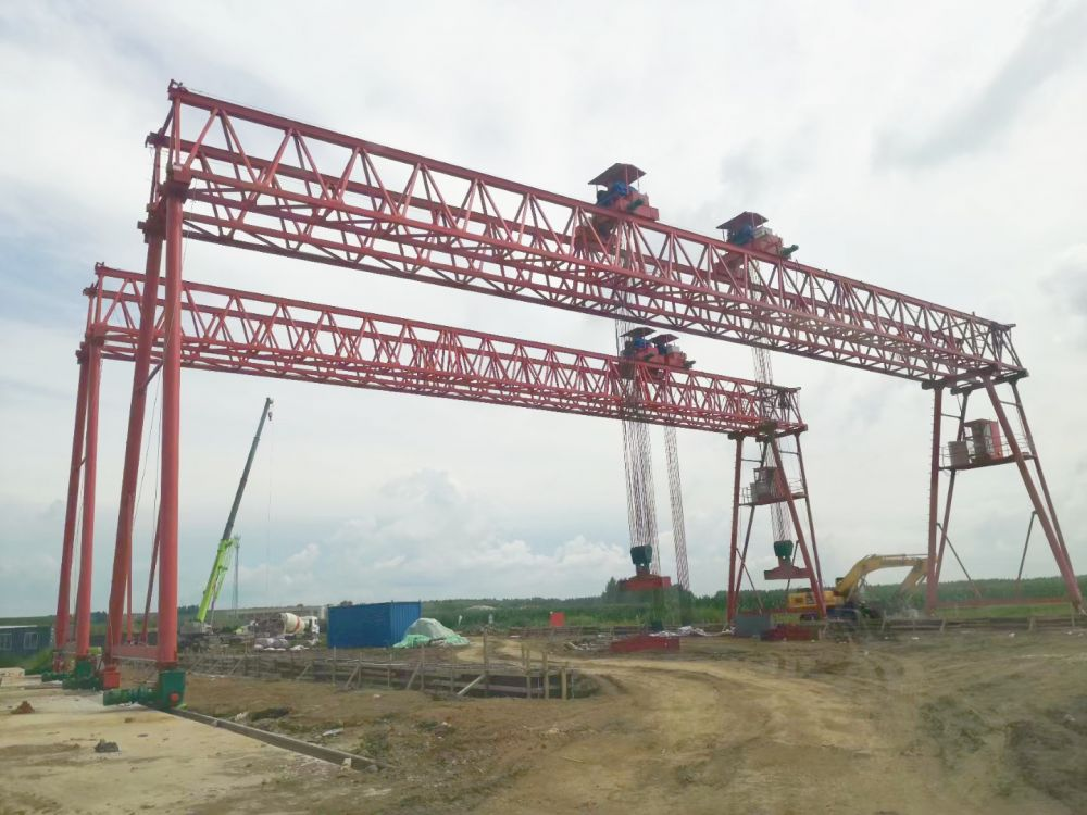 Used for construction site gantry cranes
