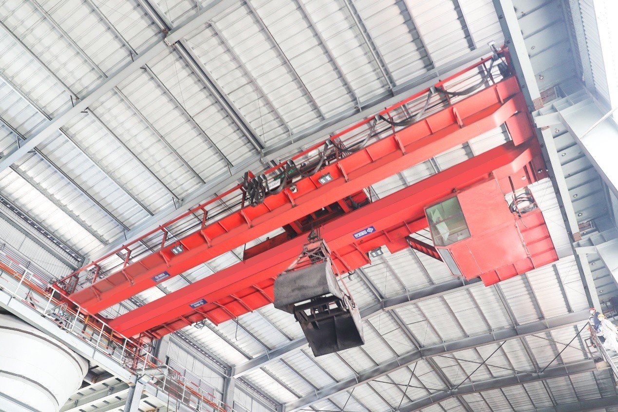 Henan հանքավայրի արտադրություն, խելացի բռնել կռունկ պողպատե արհեստանոցների եւ թափոնների մաքրման բույսերի համար