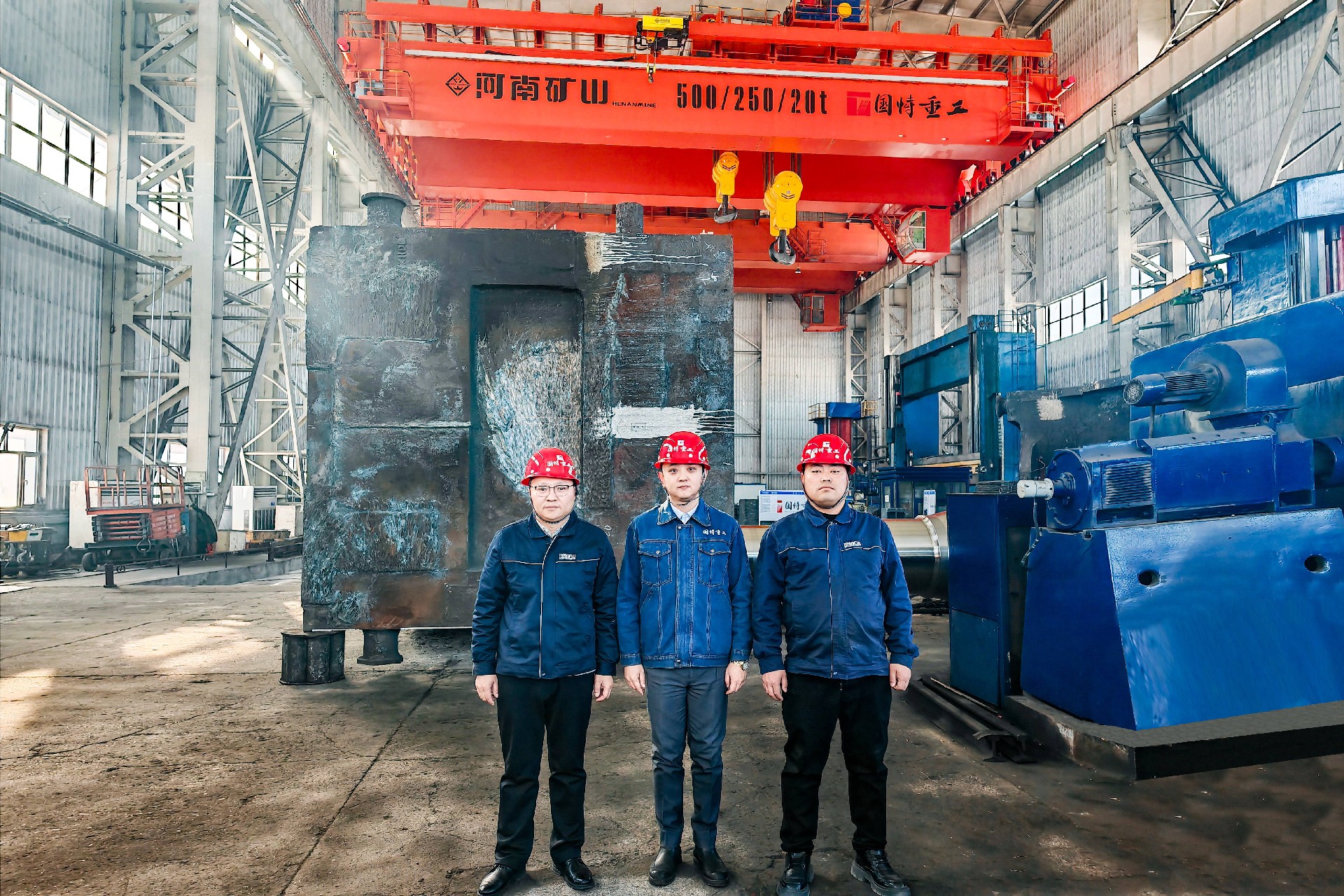 Henan mine manufactures bridge cranes specifically for nuclear power plants
